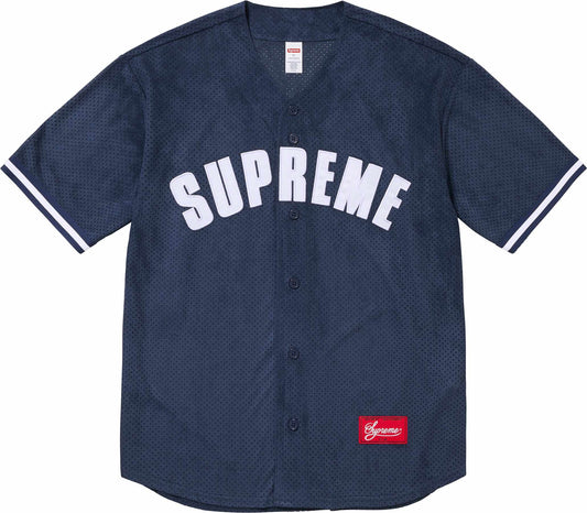 SUPREME 24SS MITCHELL & NESS WOOL BASEBALL JERSEY