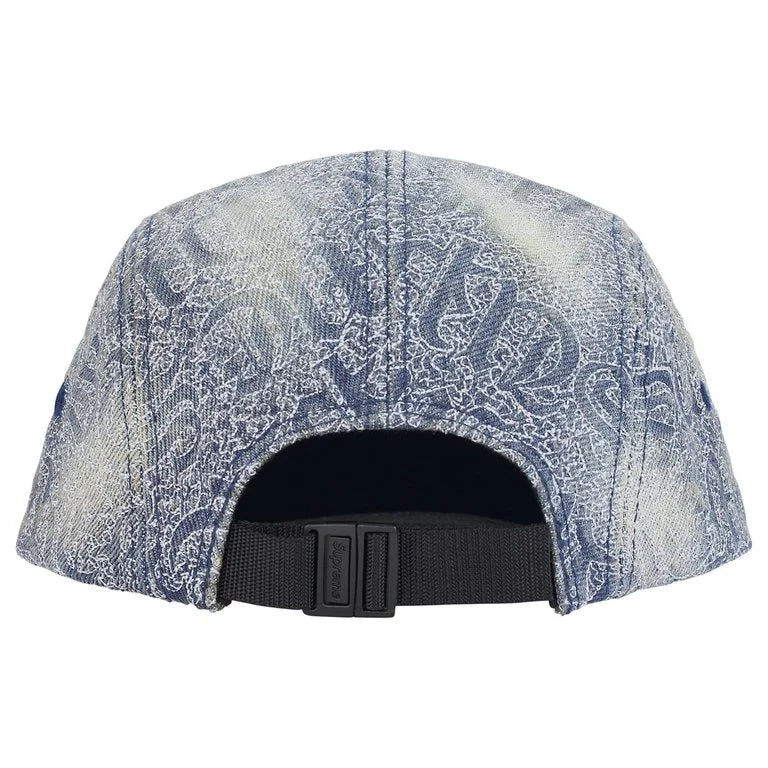 SUPREME 26SS WEEK10 STITCHED OLD ENGLISH DENIM CAMP CAP