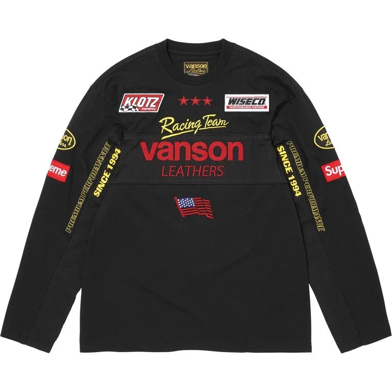 26ss Supreme×Vanson Leathers®️ SUPREME 26SS VANSON LEATHERS® L/S TOP(WEEK 1) – CONCEPTSTOREHK