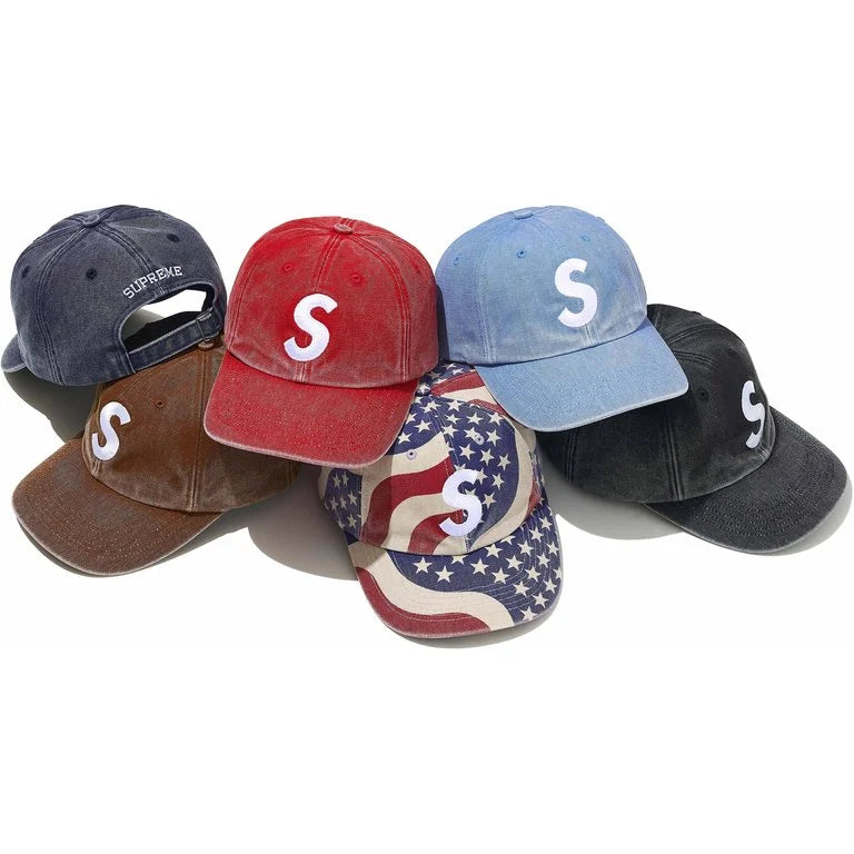 SUPREME 26SS WEEK5 PIGMENT COATED S LOGO 6-PANEL – CONCEPTSTOREHK