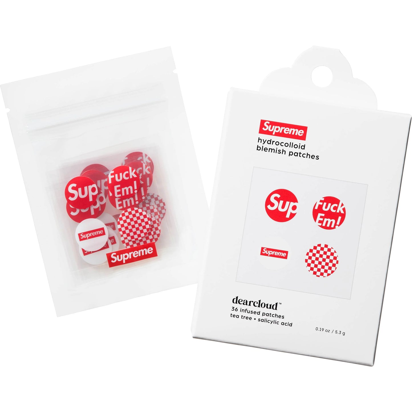 SUPREME 24FW DEARCLOUD™ BLEMISH PATCHES (36 PACKS)
