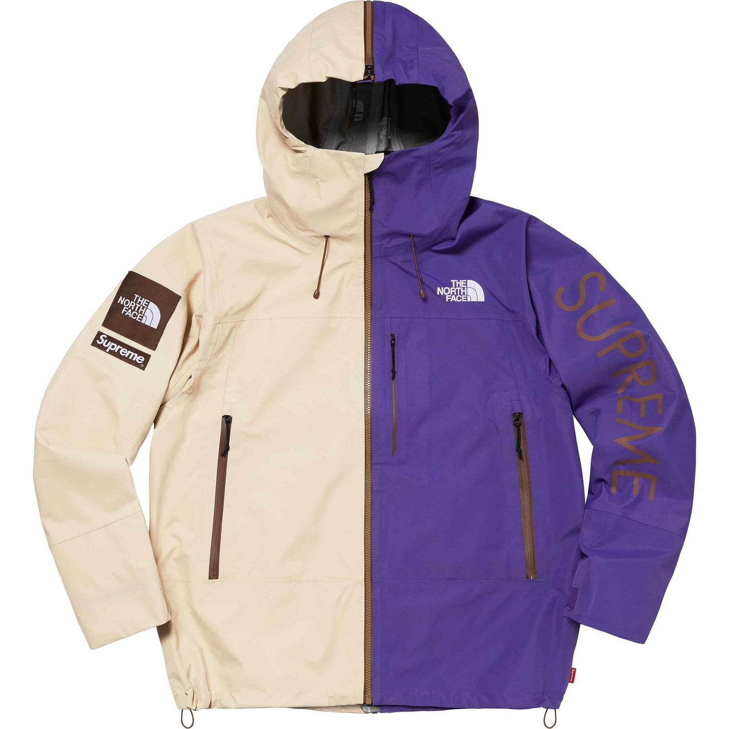 SUPREME 24SS X TNF THE NORTH FACE SPLIT TAPED SEAM SHELL JACKET