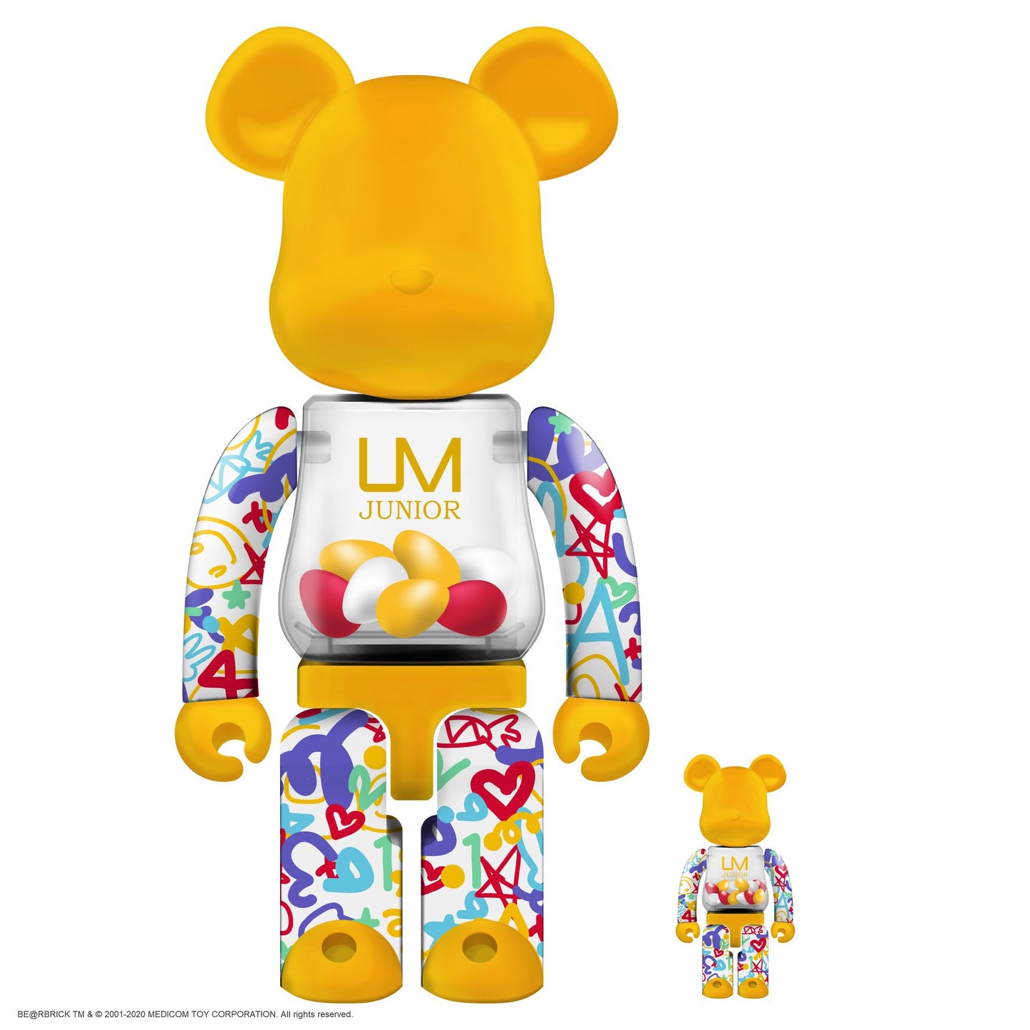 BE@RBRICK WF FASHION UM JUNIOR 400%+100% - CONCEPTSTOREHK