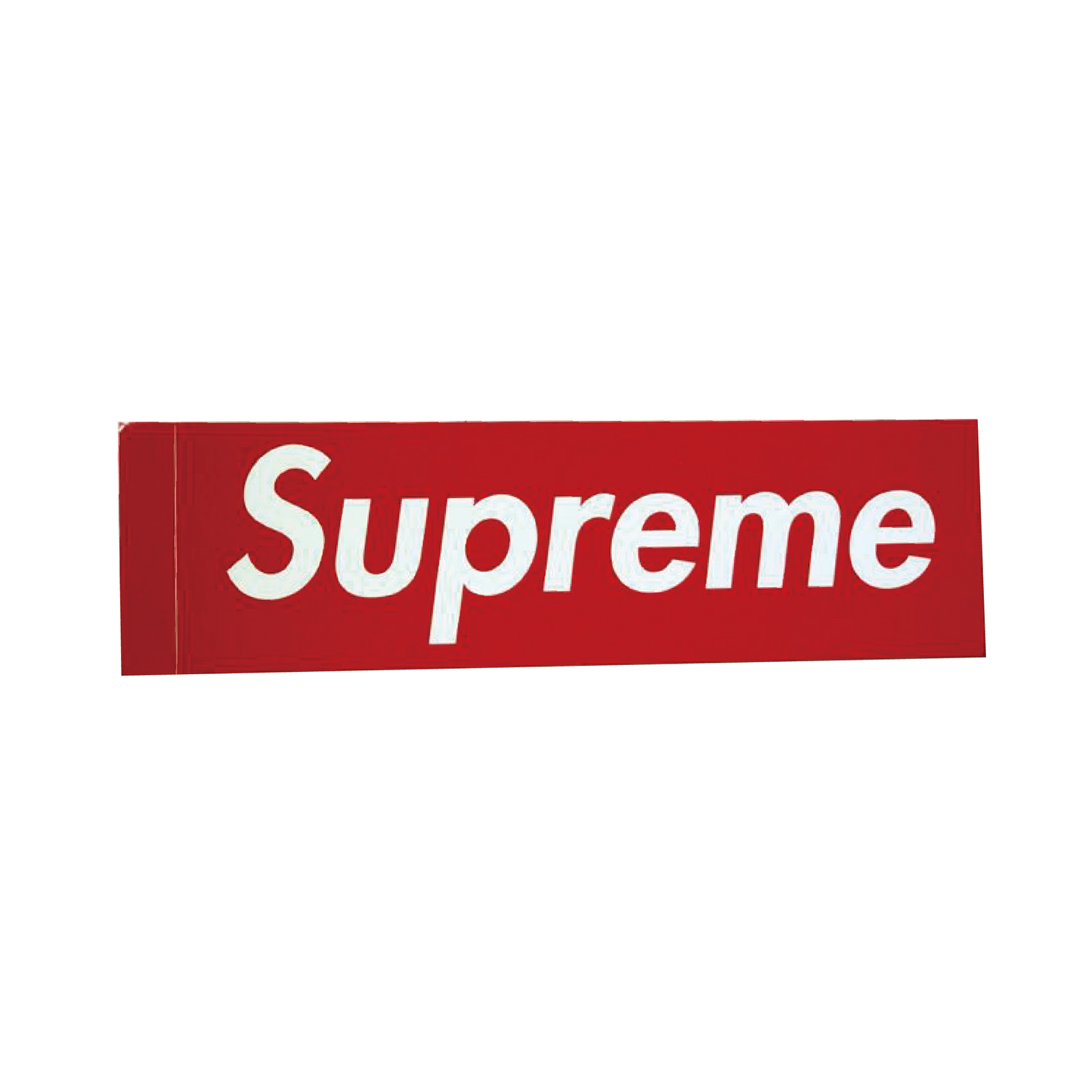 SUPREME ORIGINAL BOX STICKER RED
