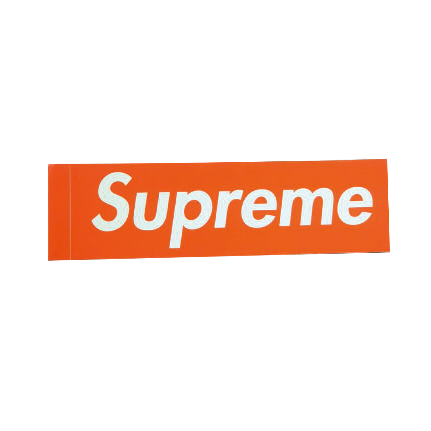 SUPREME 19FW ORGINIAL STICKER ORANGE - CONCEPTSTOREHK