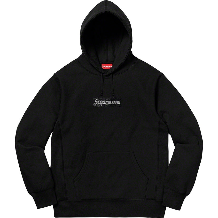 SUPREME 19SS X SWAROVSK BOX LOGO HOODED - CONCEPTSTOREHK