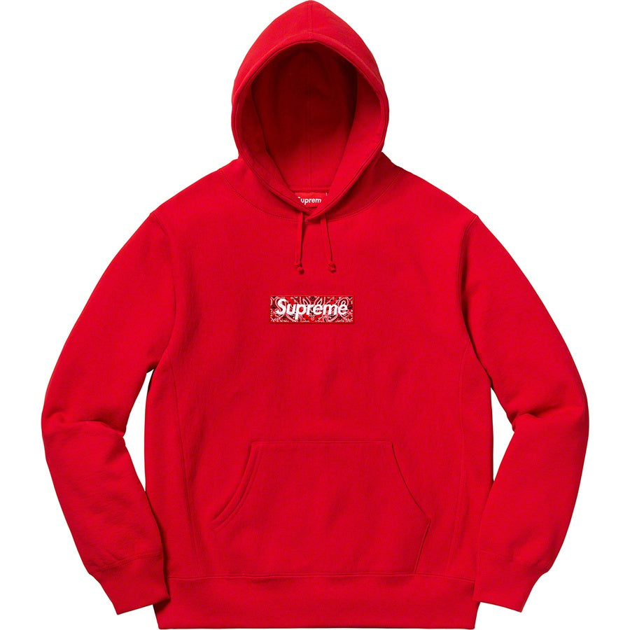 SUPREME 19FW BANDANA BOX HOODED - CONCEPTSTOREHK