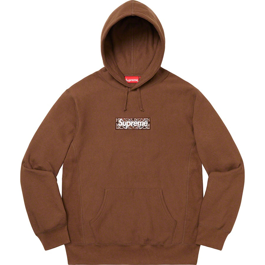 SUPREME 19FW BANDANA BOX HOODED - CONCEPTSTOREHK