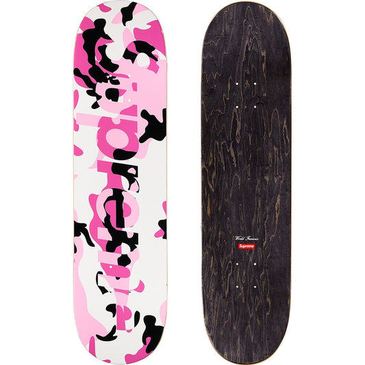 SUPREME 20FW CAMO LOGO SKATEBOARD - CONCEPTSTOREHK