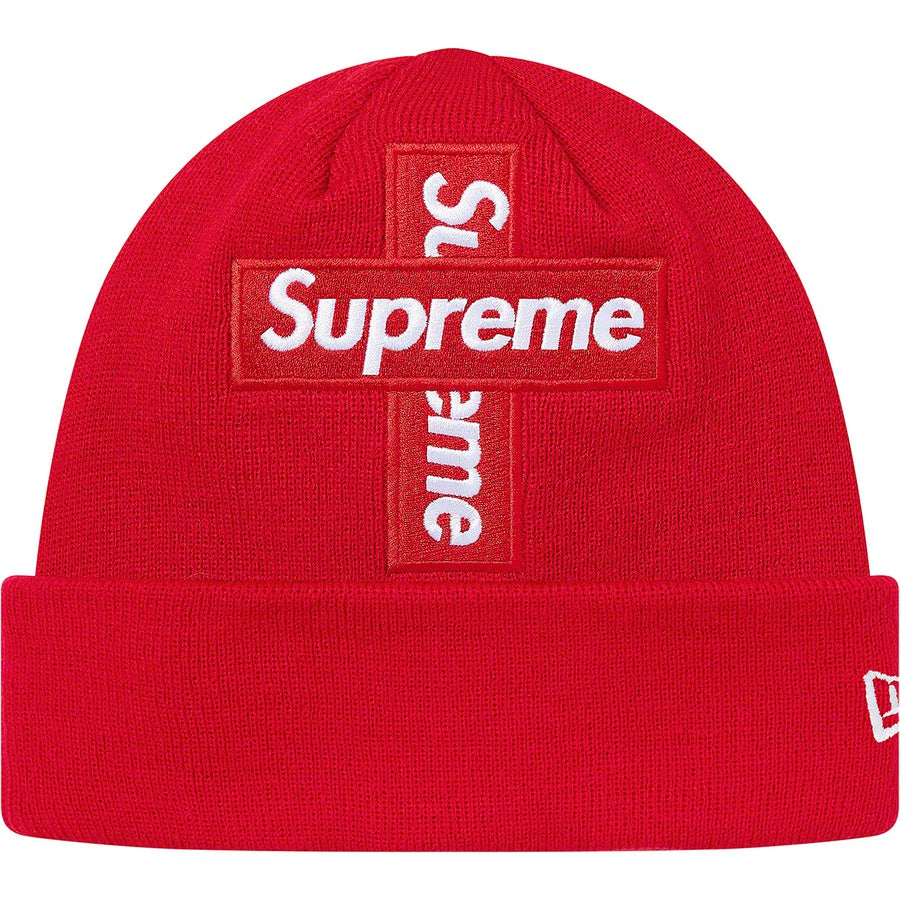 SUPREME 20FW NEW ERA CROSS BOX LOGO BEANIE - CONCEPTSTOREHK