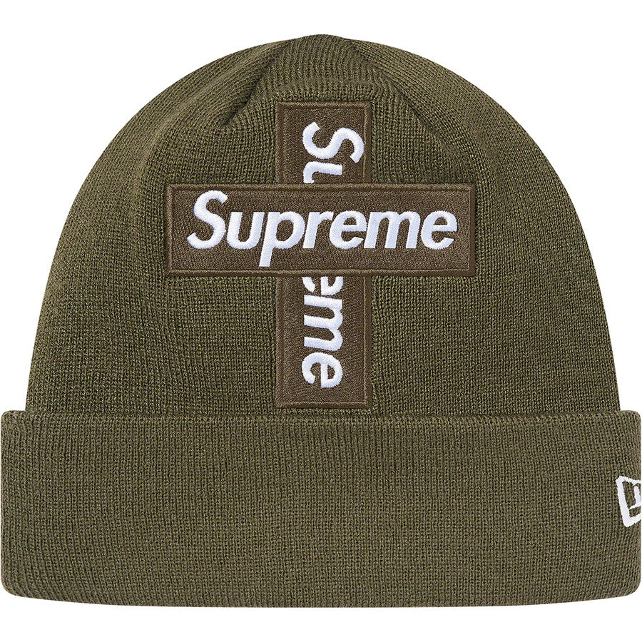 SUPREME 20FW NEW ERA CROSS BOX LOGO BEANIE - CONCEPTSTOREHK