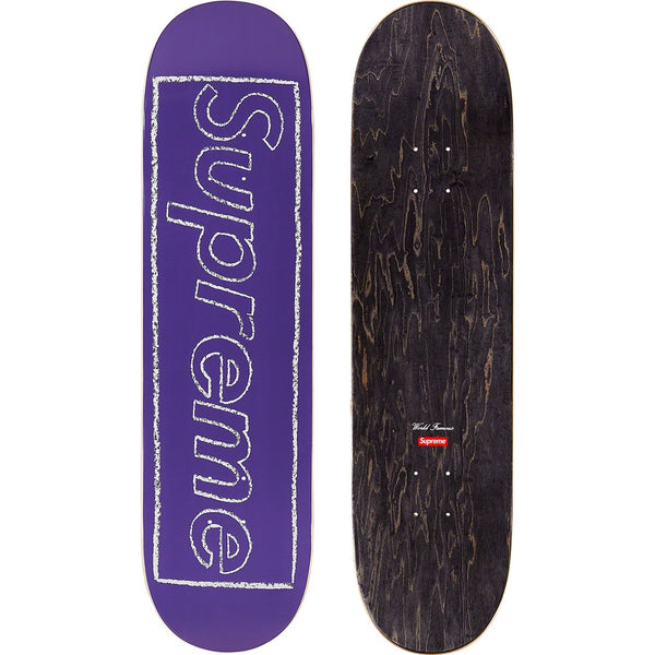 SUPREME 21SS KAWS CHALK LOGO SKATEBOARD – CONCEPTSTOREHK