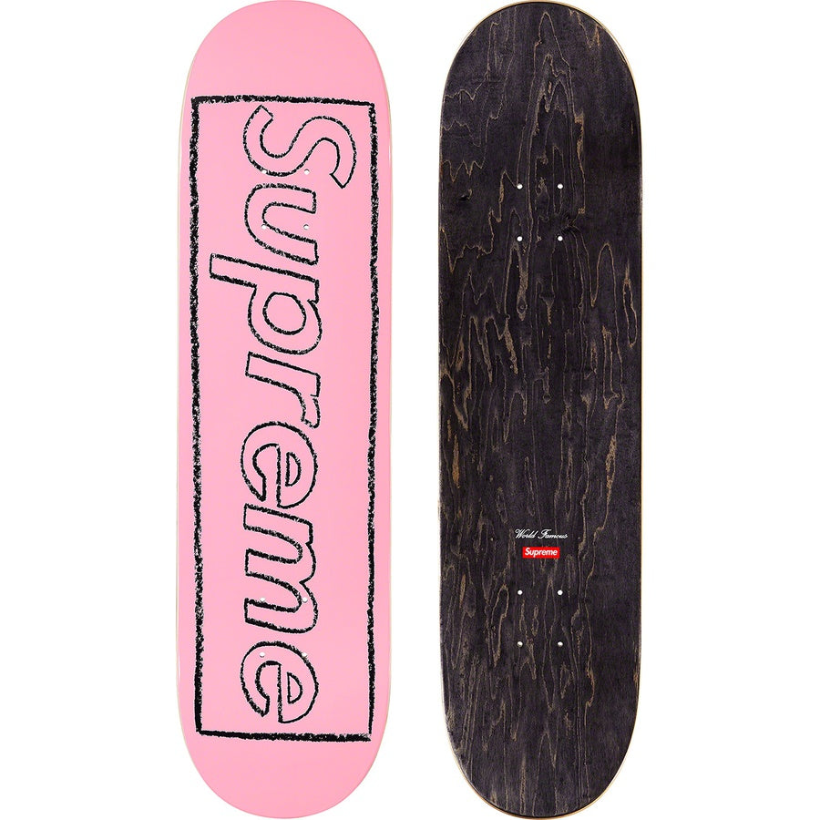 SUPREME 21SS KAWS CHALK LOGO SKATEBOARD - CONCEPTSTOREHK