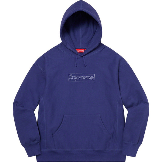SUPREME 21SS KAWS CHALK LOGO HOODED SWEATSHIRT - CONCEPTSTOREHK