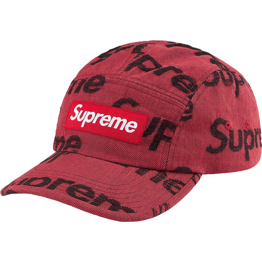SUPREME 21SS FRAYED LOGOS DENIM CAMP CAP - CONCEPTSTOREHK