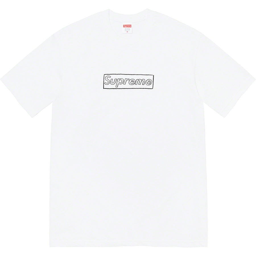 SUPREME 21SS KAWS CHALK LOGO TEE - CONCEPTSTOREHK