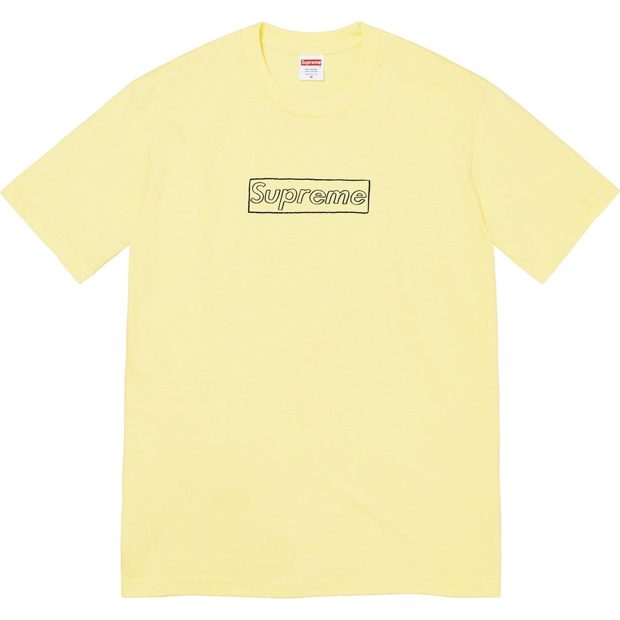 SUPREME 21SS KAWS CHALK LOGO TEE - CONCEPTSTOREHK