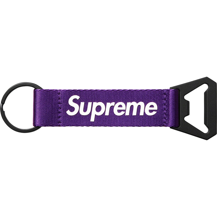 SUPREME 21FW BOTTLE OPENER WEBBING KEYCHAIN