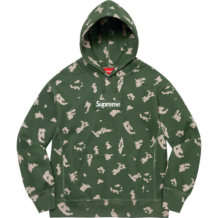 SUPREME 21FW BOX LOGO HOODED SWEATSHIRT