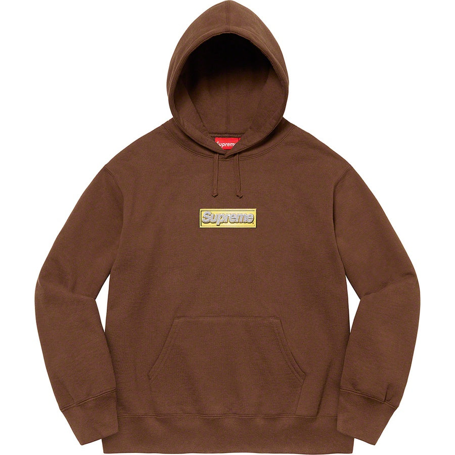 SUPREME 22SS BLING BOX LOGO HOODED SWEATSHIRT