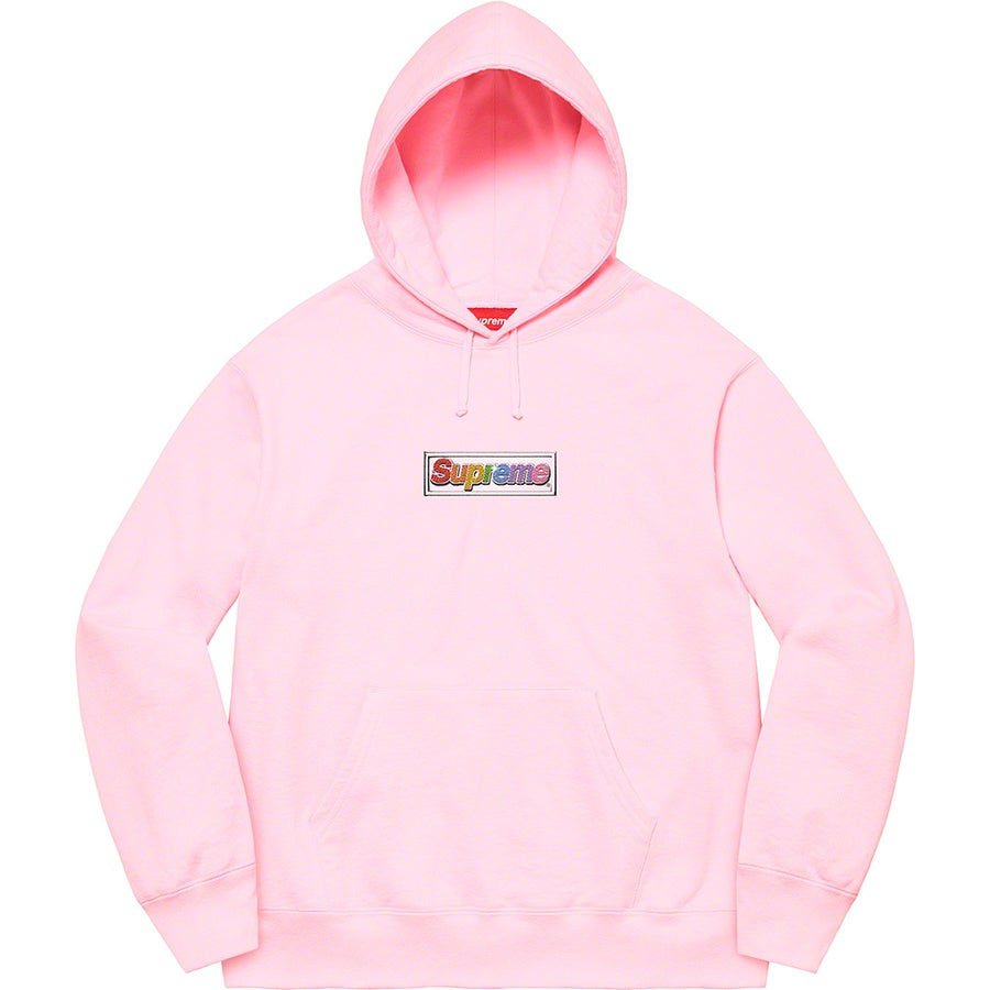 SUPREME 22SS BLING BOX LOGO HOODED SWEATSHIRT