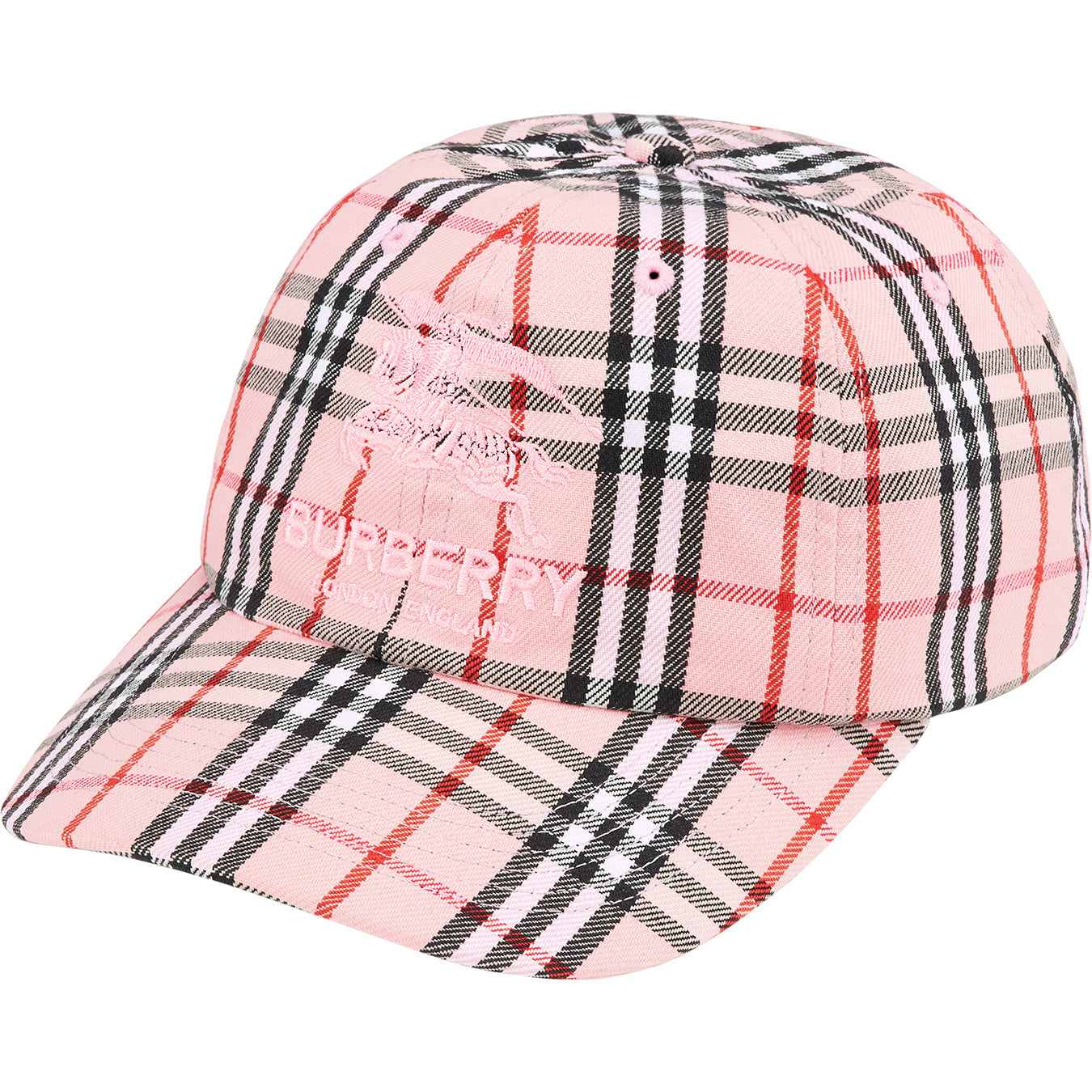 SUPREME 22SS BURBERRY DENIM 6 PANEL