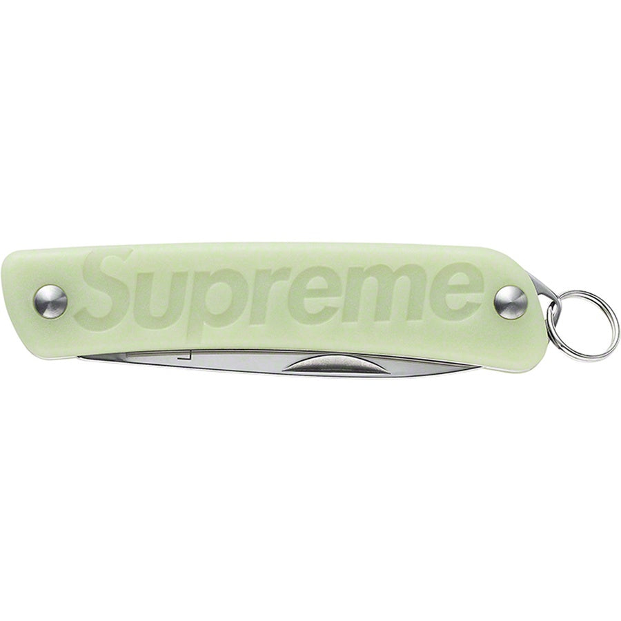 SUPREME 22FW BOKER GLOW-IN-THE-DARK KEYCHAIN KNIFE