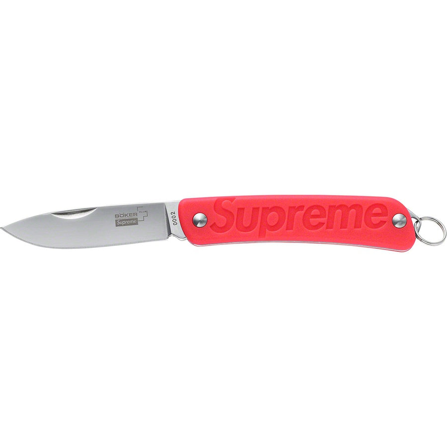 SUPREME 22FW BOKER GLOW-IN-THE-DARK KEYCHAIN KNIFE