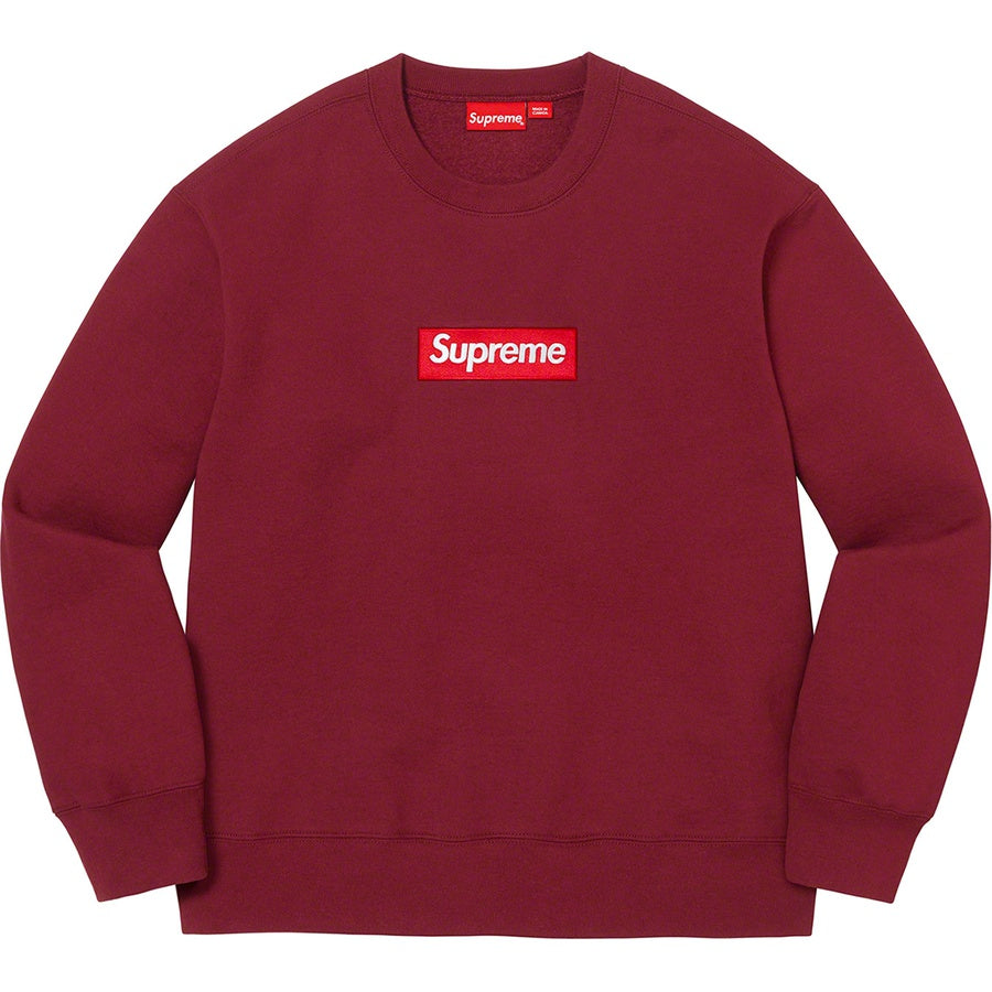 SUPREME 22FW BOX LOGO CREWNECK