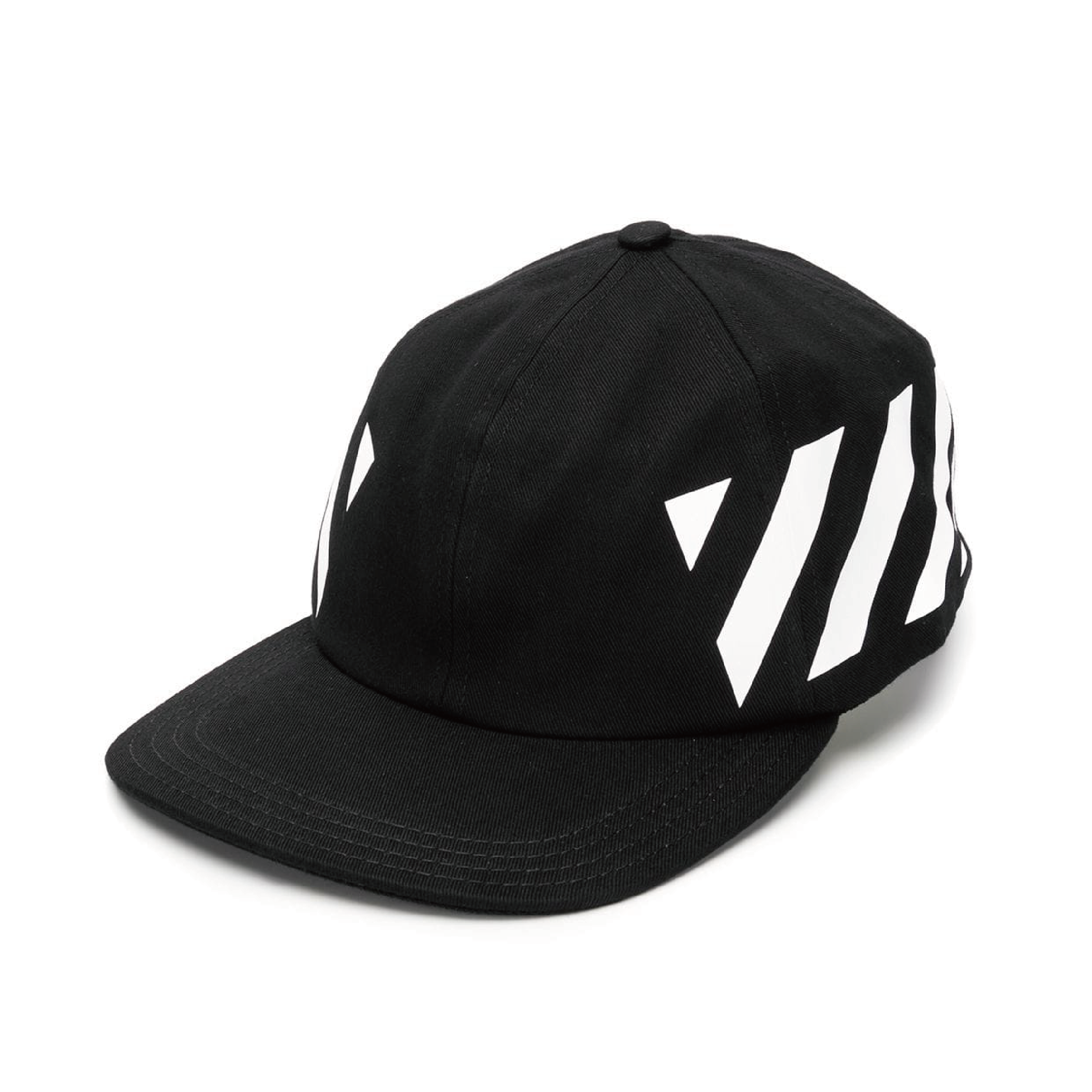 OFF WHITE 19FW DIAG BASEBALL CAP BLACK