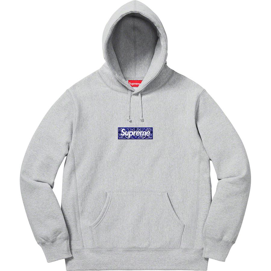SUPREME 19FW BANDANA BOX HOODED - CONCEPTSTOREHK