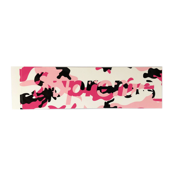 Pink supreme sticker hotsell