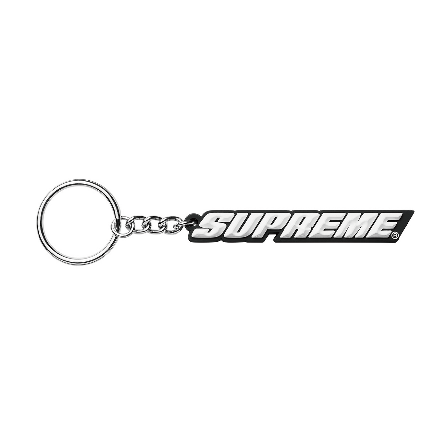 SUPREME 18SS BEVEL LOGO KEYCHAIN - CONCEPTSTOREHK
