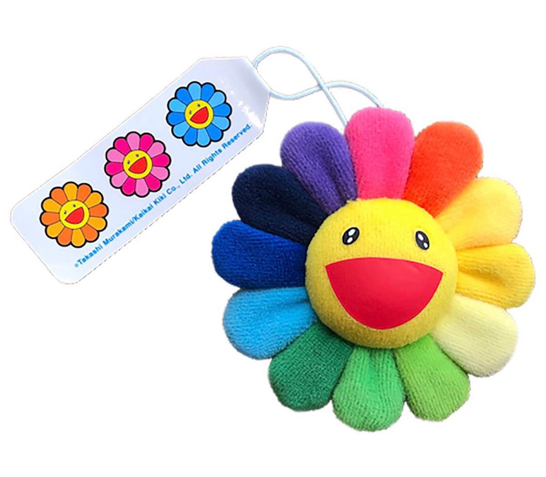 Takashi Murakami Flower Rainbow Zip Pouch