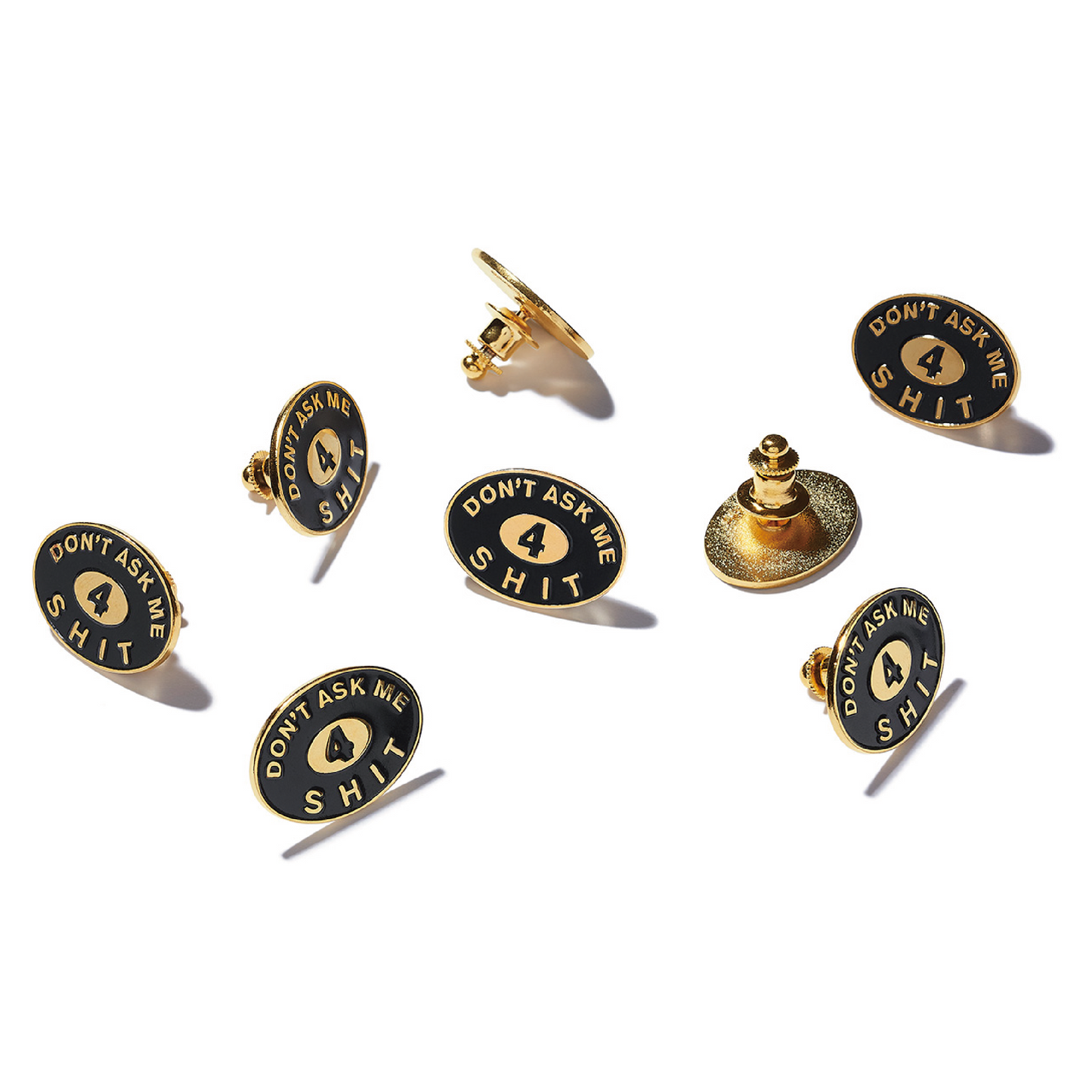 SUPREME 18SS DON'T ASK ME 4 SHIT PIN - CONCEPTSTOREHK