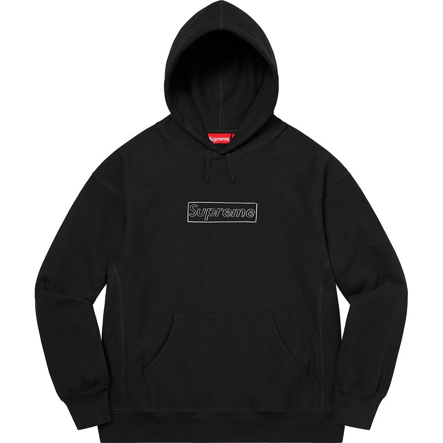 SUPREME 21SS KAWS CHALK LOGO HOODED SWEATSHIRT - CONCEPTSTOREHK
