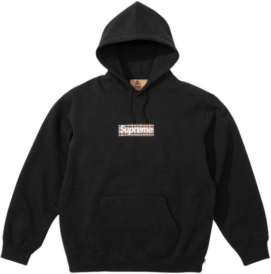SUPREME 22SS X BURBERRY BOX LOGO HOODED SWEATSHIRT