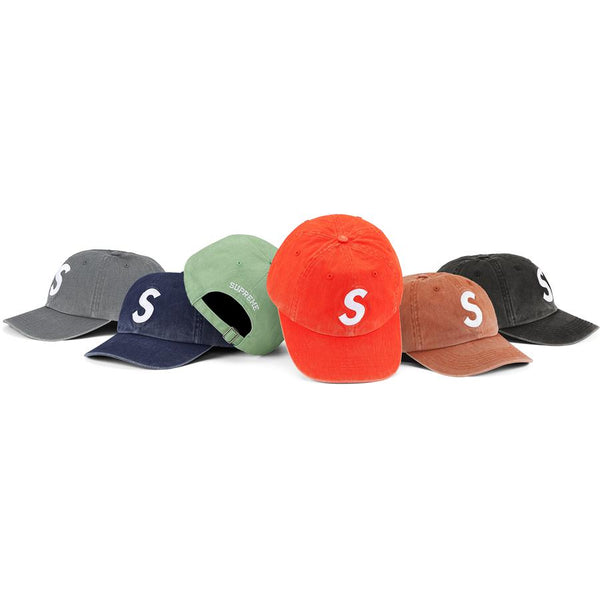 SUPREME 22FW PIGMENT PRINT S LOGO 6-PANEL