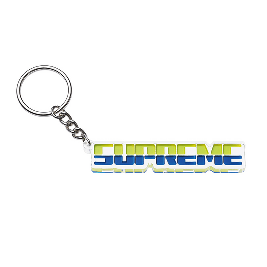 SUPREME 17FW EMBOSSED KEYCHAIN - CONCEPTSTOREHK