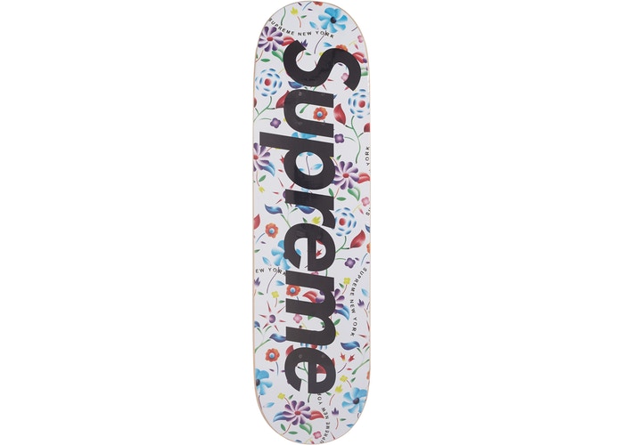 SUPREME 19SS AIRBRUSHED FLORAL SKATEBOARD(SET OF2) - CONCEPTSTOREHK