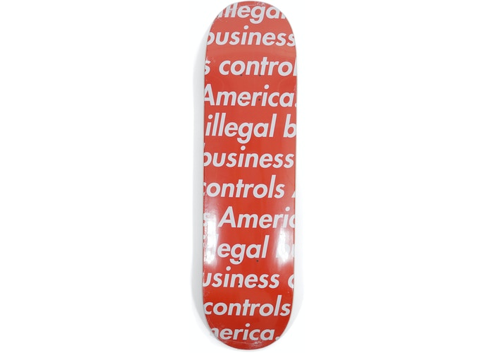 SUPREME 18SS ILLEGAL BUSINESS SKATEBOARD SET - CONCEPTSTOREHK