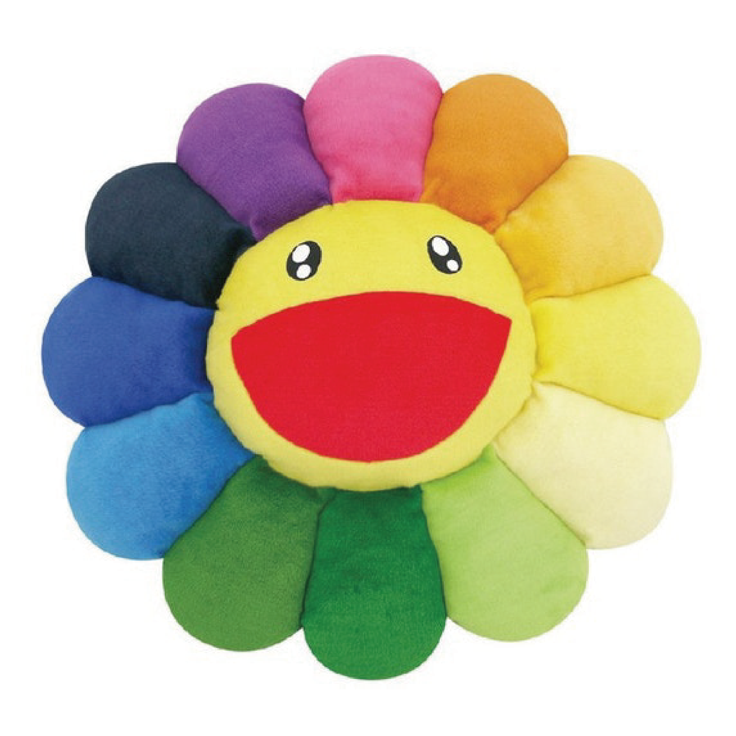 村上隆 Flower Cushion Rainbow 1m お花  レインボー