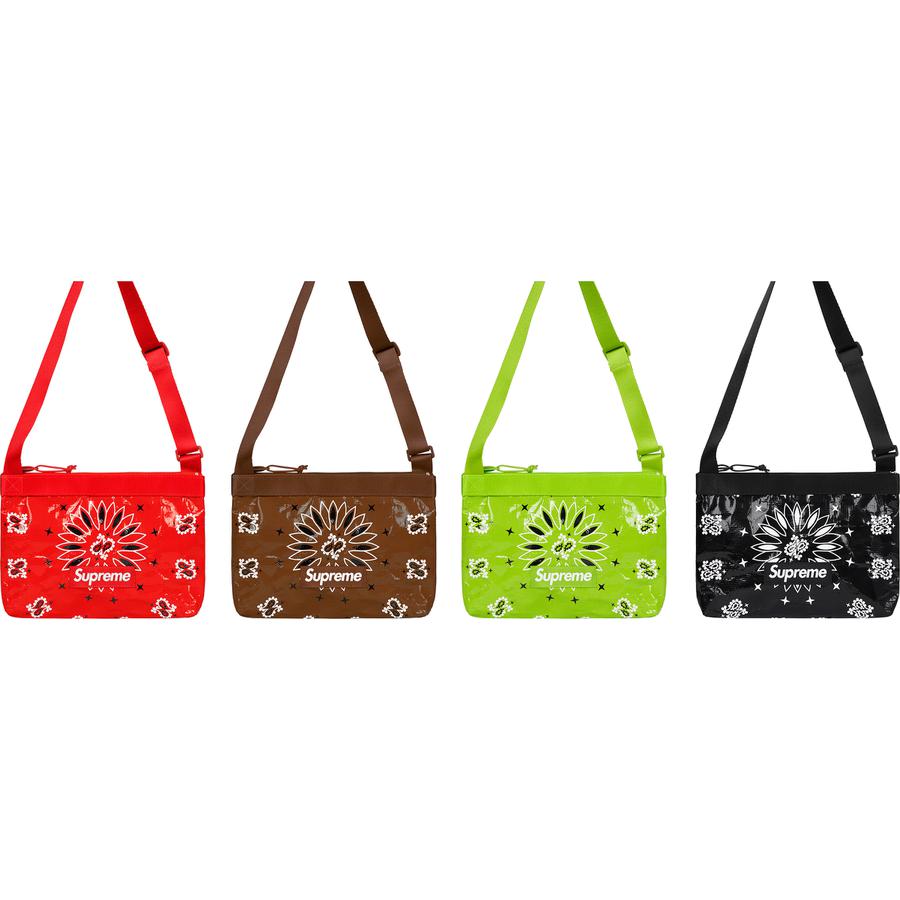 SUPREME 21SS BANDANA TARP SIDE BAG – CONCEPTSTOREHK