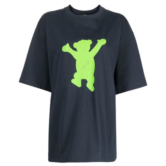 WE11DONE TEDDY PRINT OVERSIZE S/S TEE