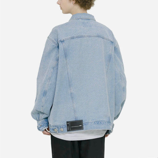 WE11DONE OVERSIZE DENIM JACKET BLUE