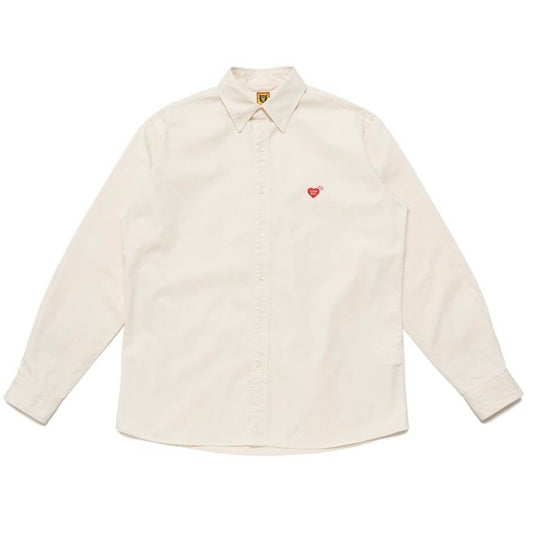 HUMAN MADE 22SS HEART CHINO B.D SHIRT HM23SH001