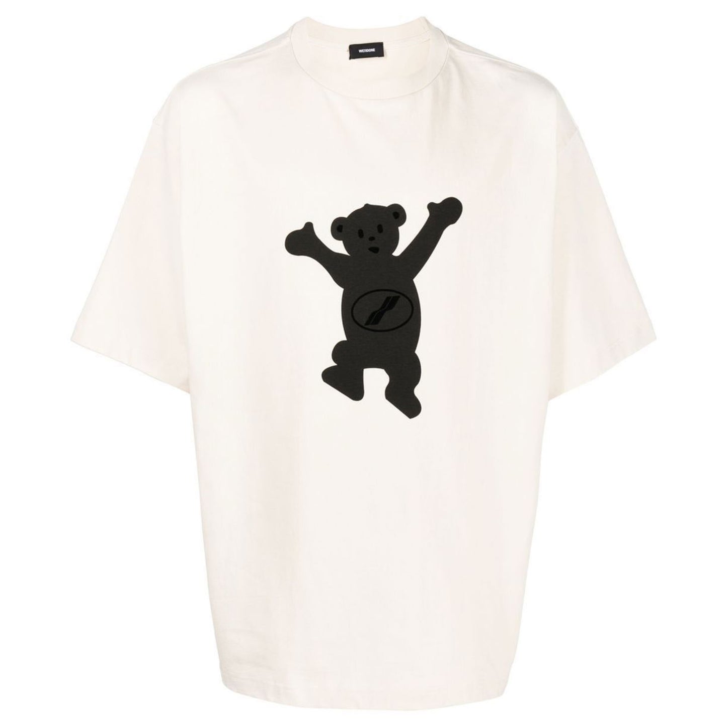 WE11DONE TEDDY PRINT OVERSIZE S/S TEE