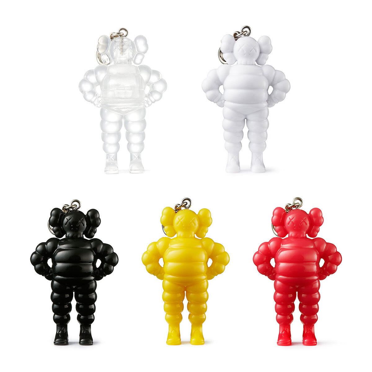 KAWS CHUM KEYHOLDER (SET OF 5)