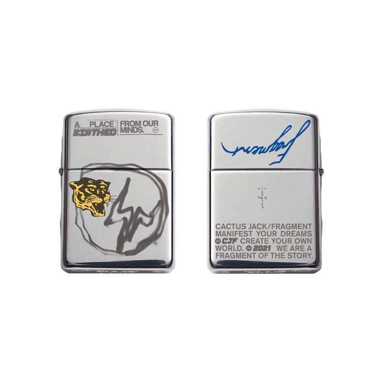 TRAVIS SCOTT CACTUS JACK FOR FRAGMENT ZIPPO LIGHTER