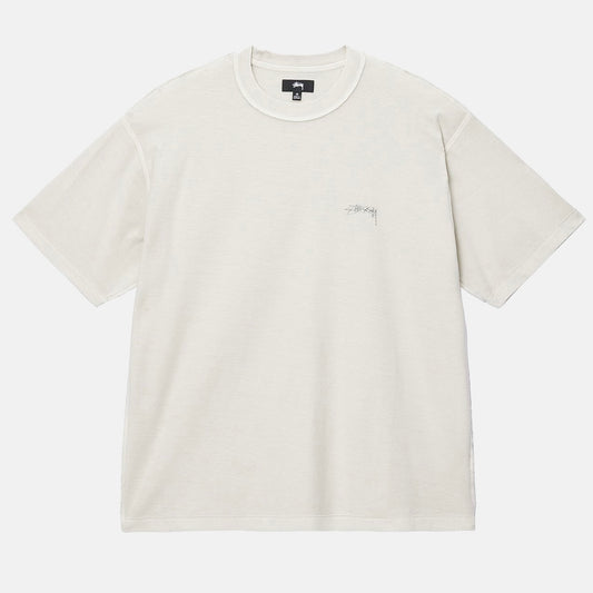 STUSSY LAZY SS TEE ( BONE )